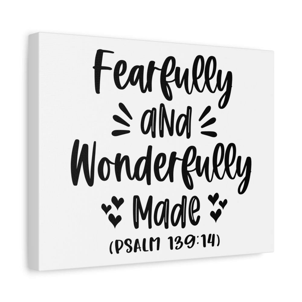 Scripture Walls Fearfully And Wonderfully Psalm 139:14 Hearts Bible Verse